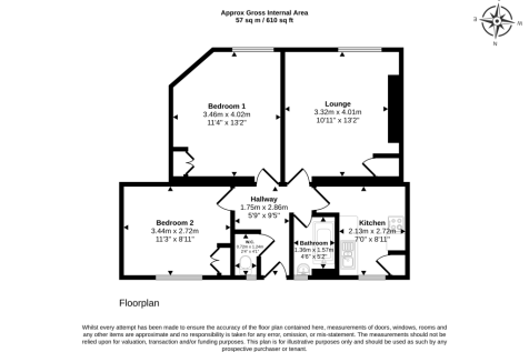 Flat 44 Acworth House, Barnfield Road, Woolwich, London SE18 3TP