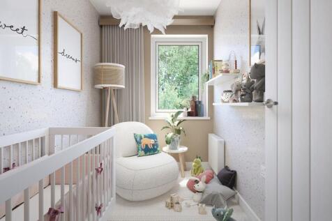Ideal bedroom for young children or as a home office