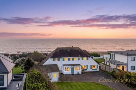 Twilight Front Drone View