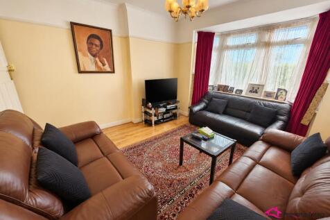 Living Room with Bay Window