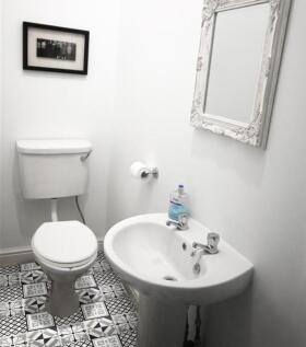 downstairs bathroom.