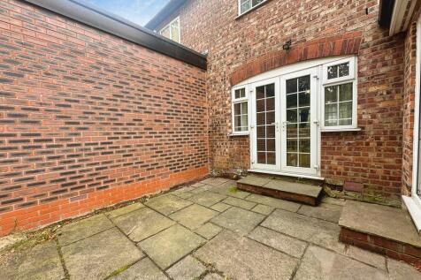 Rear of property/ Patio area 
