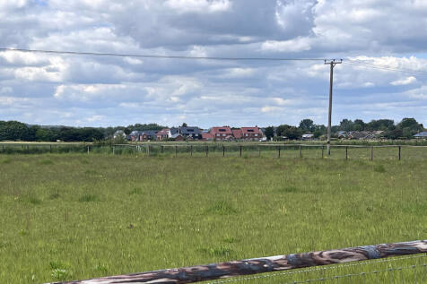 View from the land of a new housing development.