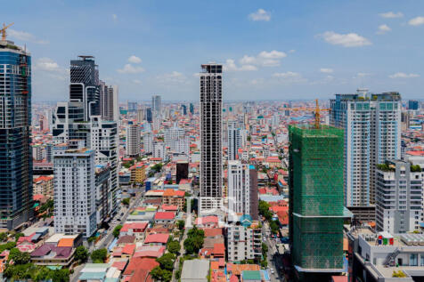 24th Floor 1 Bedroom Condo Type B3 For Sale - Time Square 306, BKK1, Phnom Penh