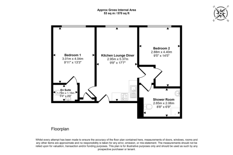 Flat 6, 11 Alexandra Street, Carrington, Nottingham, NG5 1RP
