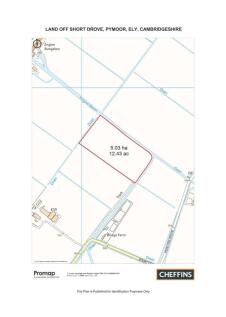 (Site Plan) Short Drove, Pymoor. Land off