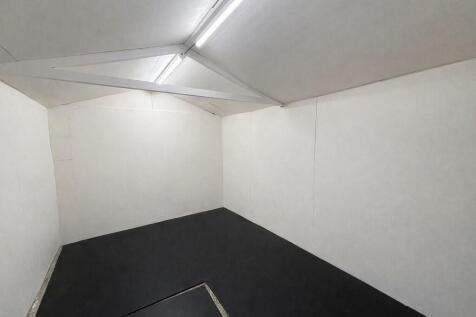 Inside garage