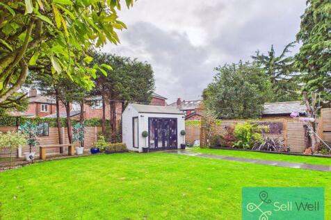 Rear Garden With Garden Room