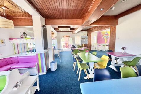 Ice cream seating area