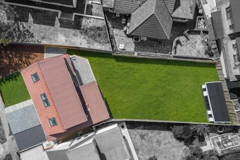 Garden image enhanced by AI