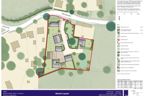 site layout with accommodation