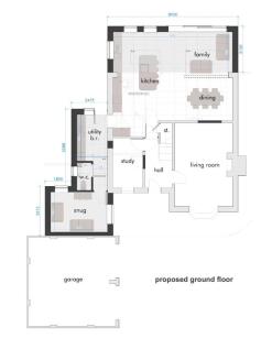 Proposed/Approved Ground Floor Plan Plan