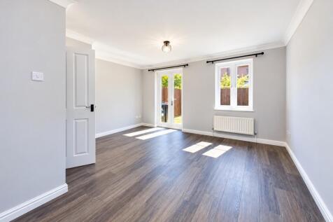 Bright Empty Modern Living Room