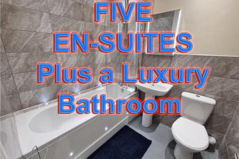 Five bedroom student house with five en suites an