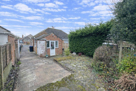 Rear of property