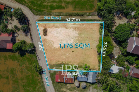 1,176 Sqm Residential Land For Sale - Sangkat Siem Reap, Siem Reap