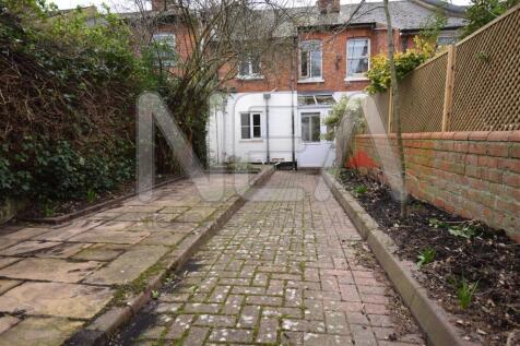 Rear of house