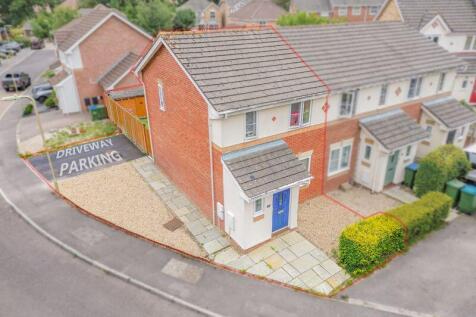 Elevated View with Driveway