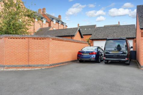 Drive and double garage