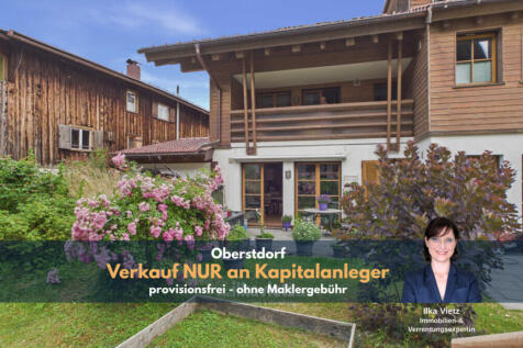 Oberstdorf - Erdgeschoss-Wohnung mit Garten im Zentrum