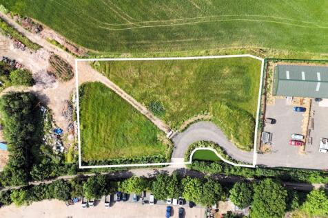 Aerial view of land