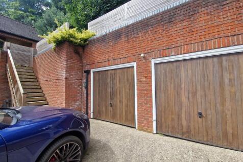 Garages and access to rear garden