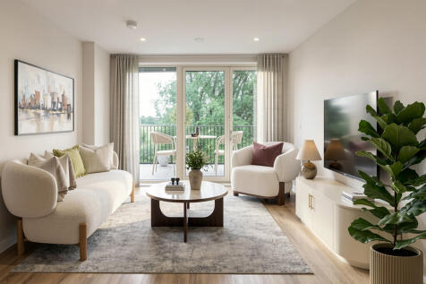 LIVING AREA - one bed apt 26.05.13 Northwick Parkside -146012