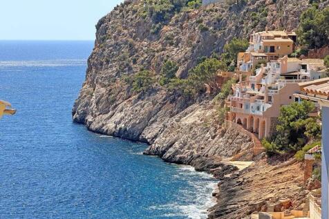 02-port andratx-Stilvolles Meerblick-Appartement in der beliebten Bucht Cala Llamp-kaufen-brandung