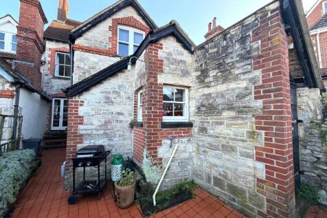 Rear of property