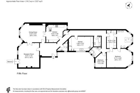 Flat 11 Zetland House, Marloes Road, Kensington, London W8 5LB