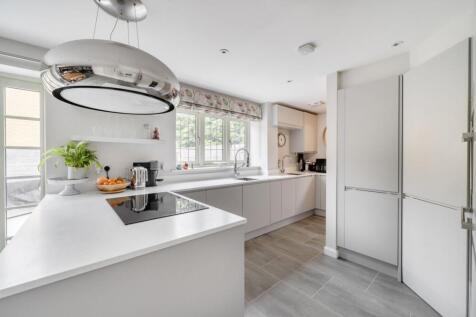 Open-plan kitchen