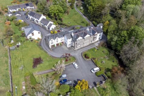 Aerial view of the development