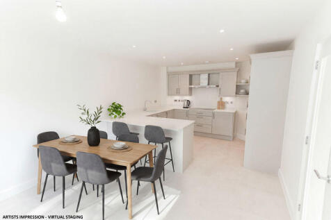 Kitchen / Dining Area - Virtually Staged