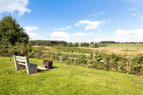 Views from the main garden during the day across f
