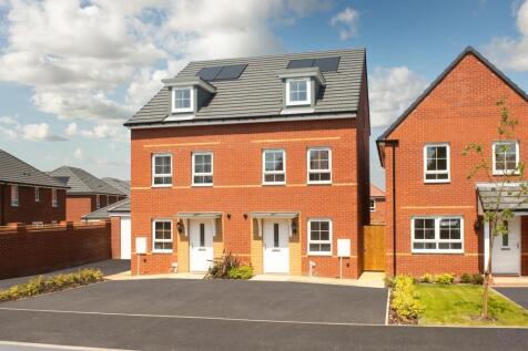 Exterior view of our 3 bed Knightwood home