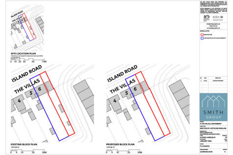 6 The Villas_Site Location Plan and Existing and P