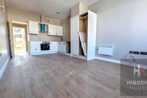 Reception room and kitchen