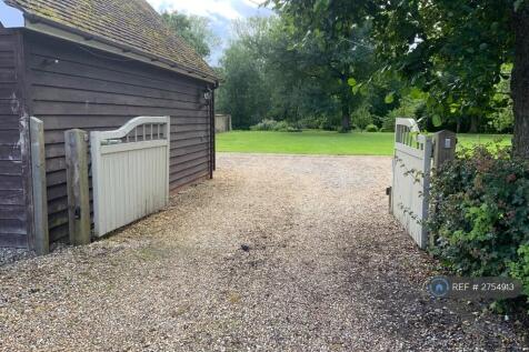 Electric Gates To Parking Area