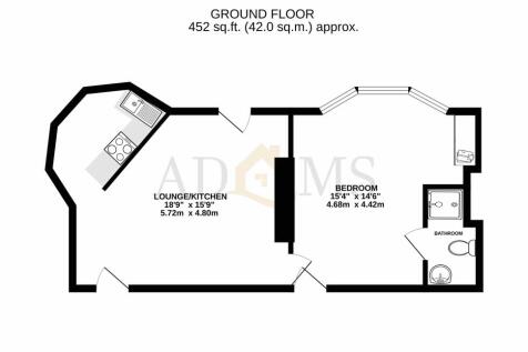 Floorplan - Flat 1, 