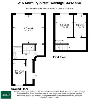 21A Newbury Street Floor Plan