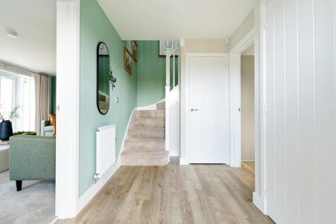 The Trusdale has a spacious hallway with ample storage