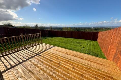 Rear view decking