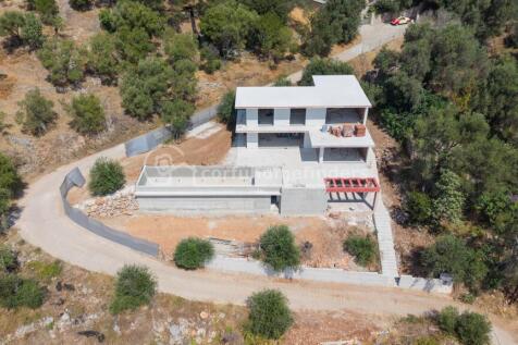 Villa aerial view