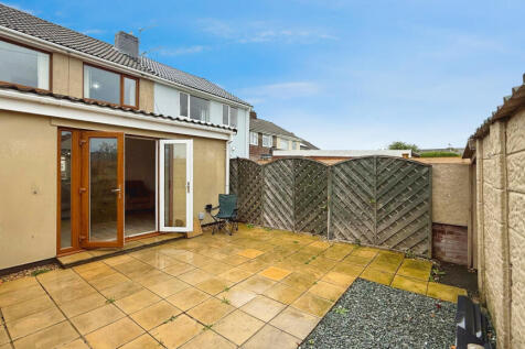 Rear of the property