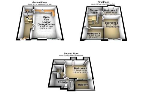 Marygate Mews, York, 3D