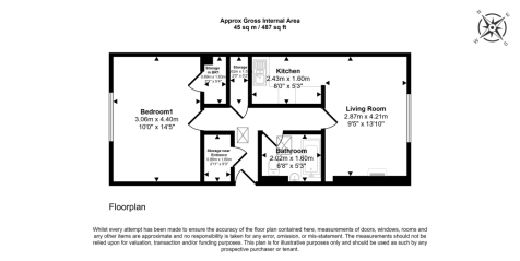 Flat 3, St Andrews Mews, St. Andrews Road, Montpelier, Bristol, BS6 5EH