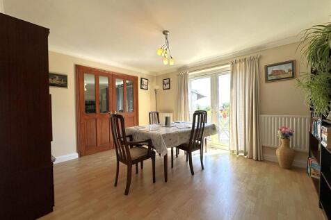 Dining Room With French Doors 977