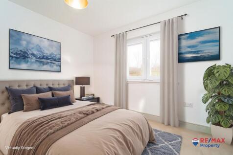 Virtually Staged Bedroom Four