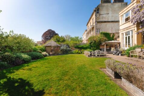 South West facing walled garden