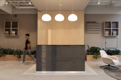 Refurished reception